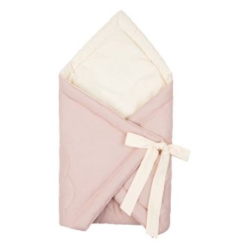 Păturică de înfășat pentru copii Powder Pink - Moi Mili