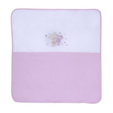 Lorelli Paturica Bumbac 90x90 cm ZA ZA Pink