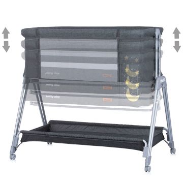 Patut Co-Sleeper Chipolino Pretty Close anthracite