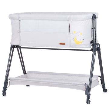 Patut Co-Sleeper Chipolino Pretty Close platinum