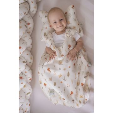 Pilota pentru copii Nature Bamboo by Amy din bambus si umplutura hipoalergenica BabySoft comori din natura