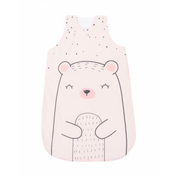 Sac de dormit KikkaBoo 6-18 luni Bear with me Pink