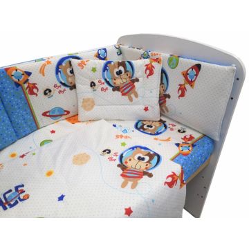 Set lenjerie patut cu 5 piese 120x60 cm Space