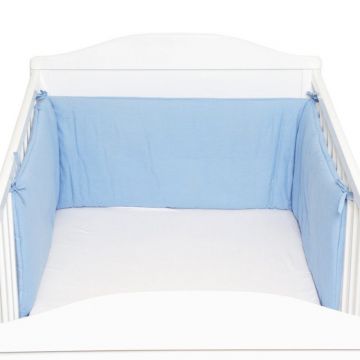 Fillikid - Protectie laterale pentru pat lemn, Blue