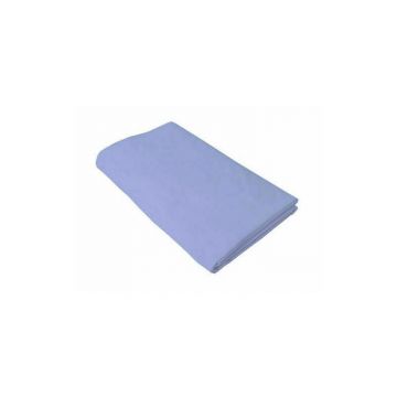 KidsDecor - Cearceaf cu elastic Pentru pat tineret din Bumbac, 190x80 cm, Albastru
