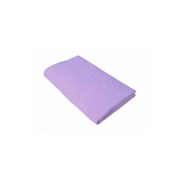 KidsDecor - Cearceaf cu elastic Pentru pat tineret din Bumbac, 200x100 cm, Violet