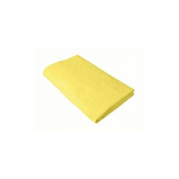 KidsDecor - Cearceaf cu elastic Pentru pat tineret din Bumbac, 200x120 cm, Galben