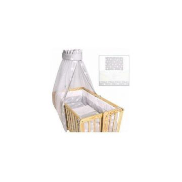 Lorelli - Set pentru patut balansoar EVA ranforce Grey Stars