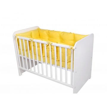 Lorelli - Set protectii laterale pentru pat 4 piese, 60 x 120 cm, Yellow