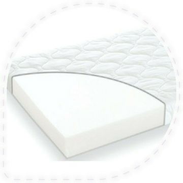 Traeumeland - Saltea pentru patut Easy din Bumbac, 140x70 cm, 7.5 cm Spuma