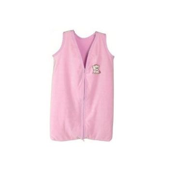 Sac de dormit 0-6 luni Baby Matex Bear Pink