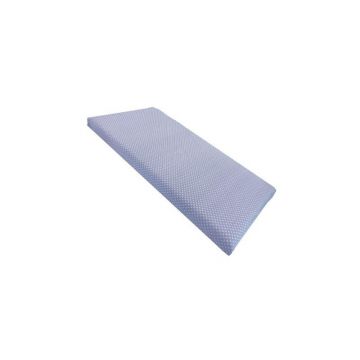 Cearsaf cu elastic roata cu imprimeu Buline albe pe albastru-120*60 cm