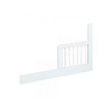 Klups - Accesoriu patut Bariera de protectie , Pentru patuturi 120x60 cm din Lemn, Alb
