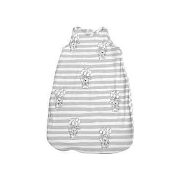 Lorelli - Sac de dormit fara maneci , Striped, Pentru copii cu inaltimea maxima de 95 cm, Pentru toamna/iarna, din Bumbac, Gri