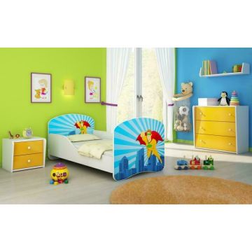 Patut Tineret I MyKids Super Hero 19 - 140x70