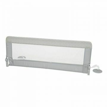 Olmitos - Bariera protectie pat Stars, 150x59 cm, Gri