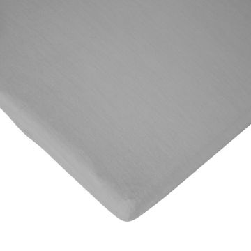 Childhome - Cearsaf saltea 70x140 cm , Jerse Gri