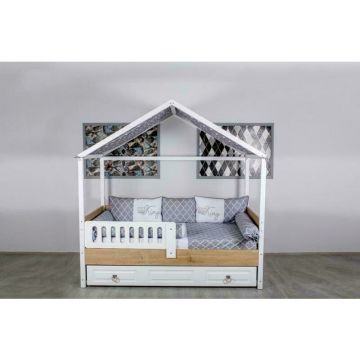 MyKids - Lenjerie Montessori 8 Piese King 102 95x195 cm