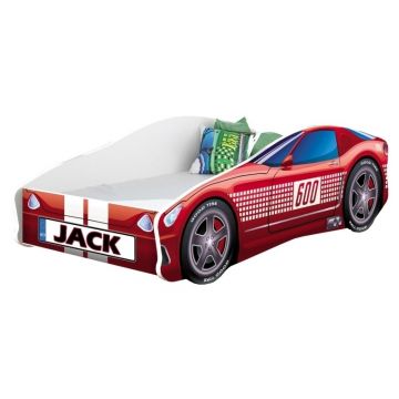 MyKids - Pat tineret Race Car 01 Red , 160x80 cm