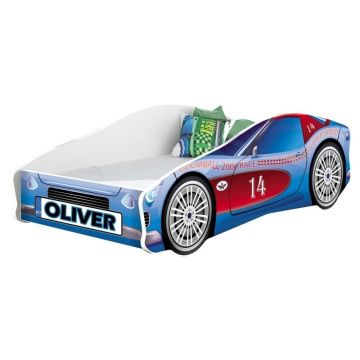 MyKids - Pat tineret Race Car 02 160x80, Blue