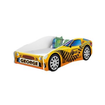 MyKids - Pat tineret Race Car 10 Taxi , 140x70 cm