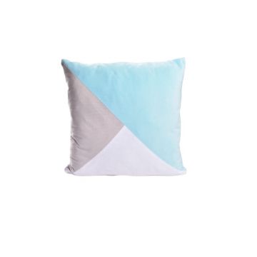 Pernuta Velvet soft bleu gri alb