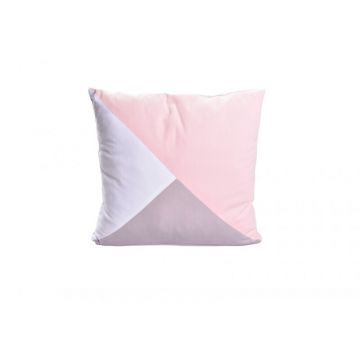 Paturica fermecata - Pernuta Velvet soft roz gri alb