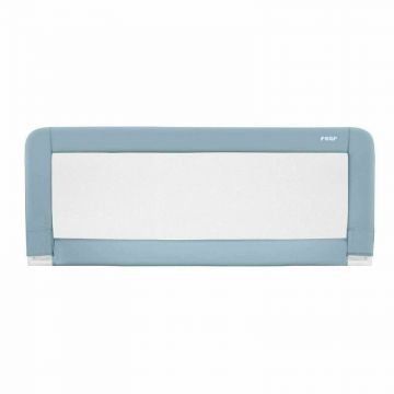 Protectie laterala pat, Reer, anticadere, lungime 100 cm, albastru-gri, Sleep'n Keep 45101