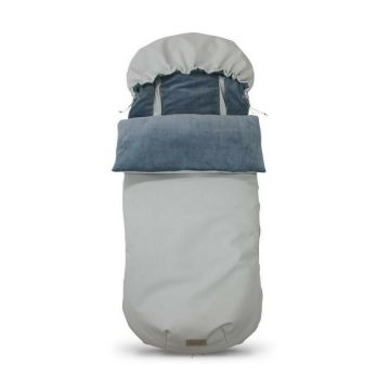 Tiny star - Sac de dormit pentru carucior Light Grey & Steel