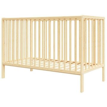 Hubners Patut copii din lemn Dominic 120x60 cm natur