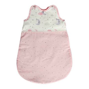 Lorelli - Sac de dormit de vara (0-6 luni), Pink Moons & Stars