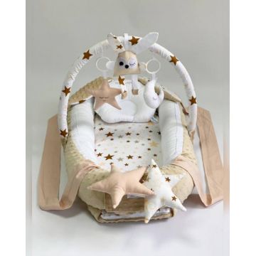 Babynest Plush MyKids 0178 Stars Beige