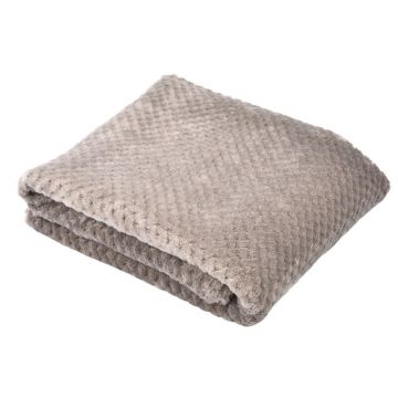Confort family - Paturica pentru copii baby fleece gri 90x110 cm