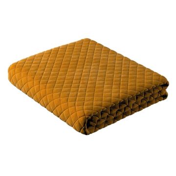 Cuvertură pentru copii matlasată 160x100 cm Posh Velvet - Yellow Tipi