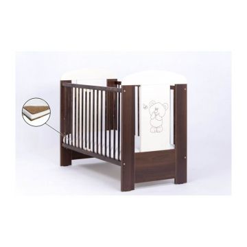 Drewex - Patut Bear Wenge + Saltea Cocos 10 cm
