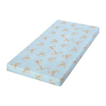 Lorelli - Saltea pentru patut First Dreams Cu imprimeuri colorate, 90x42 cm, 6 cm Spuma