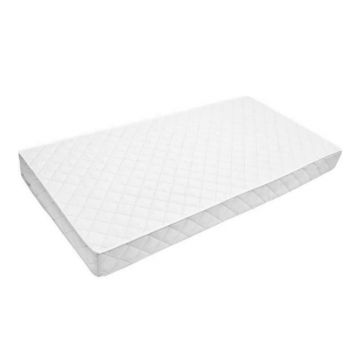MyKids - Saltea pentru patut Relax din Microfibra, 140x70 cm, 10 cm Spuma, Alb