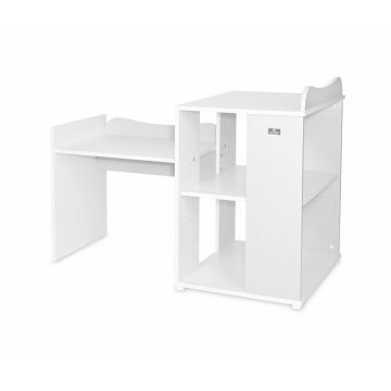 Patut modular multifunctional 5 configurari diferite 190 x 72 cm Multi White