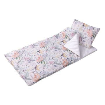 Sac de dormit pentru copii Flowers - Yellow Tipi