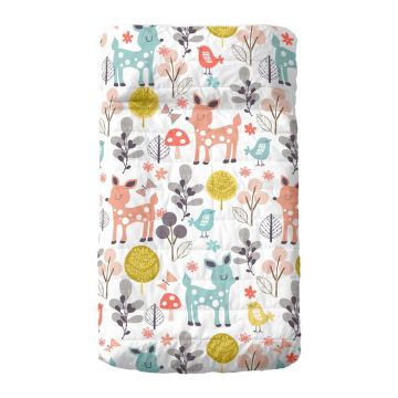 Cuvertură pentru copii din bumbac 130x100 cm Woodland – Moshi Moshi