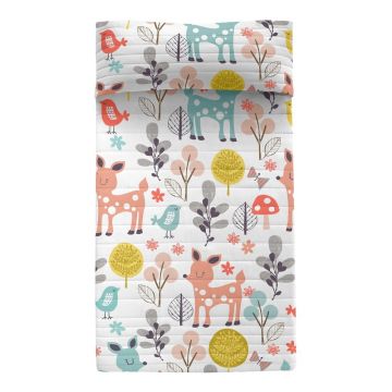 Cuvertură pentru copii din bumbac 260x180 cm Woodland – Moshi Moshi