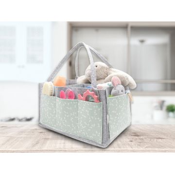 Geanta organizator scutece si accesorii copiibebelusi BabyJem Verde