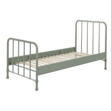Pat pentru copii 90x200 cm verde Bronxx - Vipack