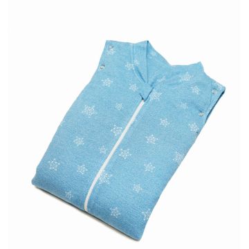 Sac de dormit cu picioruse 0.8 tog KidsDecor Stars in your eyes Blue 110 cm