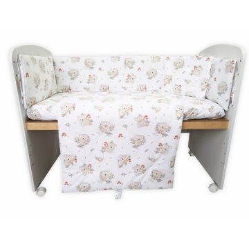 Set lenjerie patut cu 5 piese 120x60 cm Koala