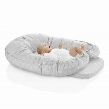 BabyNest/ Saltea reductor 5 in 1 BabyJem Cushion (Culoare: Gri)