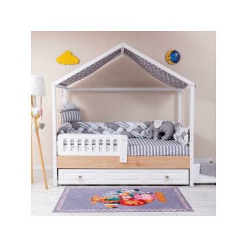 Lenjerie MyKids Montessori 6 Piese PS01 95x195 cm