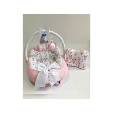 Babynest Plush MyKids 0114 Bunny Pink