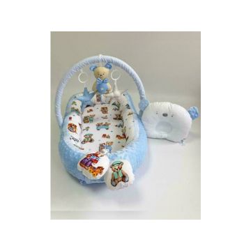 Babynest Plush MyKids 0193 Teddy Blue