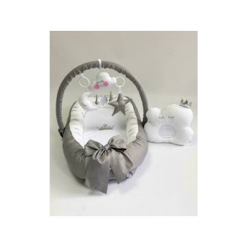 Mykids - Babynest Standard 0175 Queen Gray